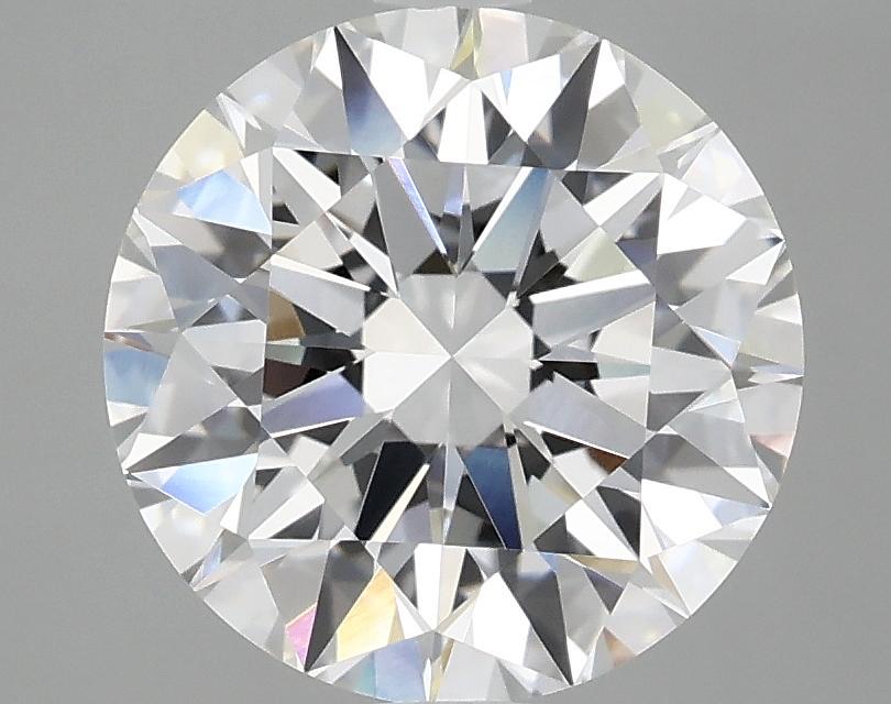 3.09 Carat Round Shaped Ideal Cut VVS2 IGI Certified Lab Grown Diamond