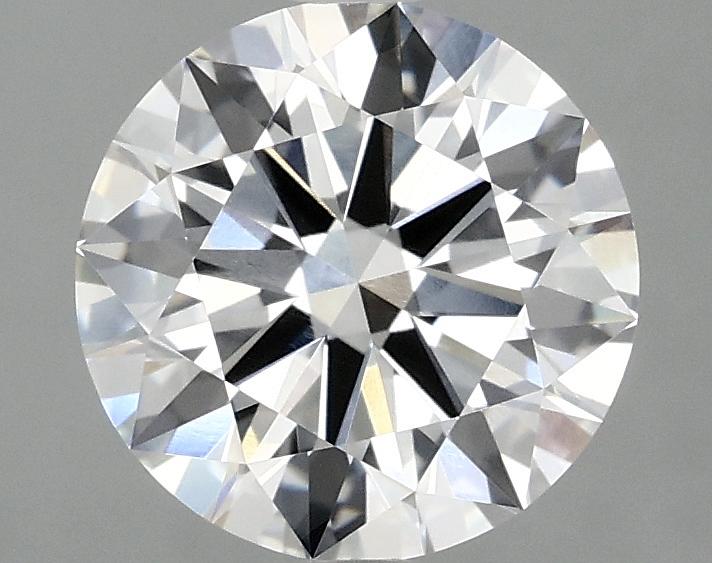 2.09 Carat Round Shaped Ideal Cut VVS2 IGI Certified Lab Grown Diamond