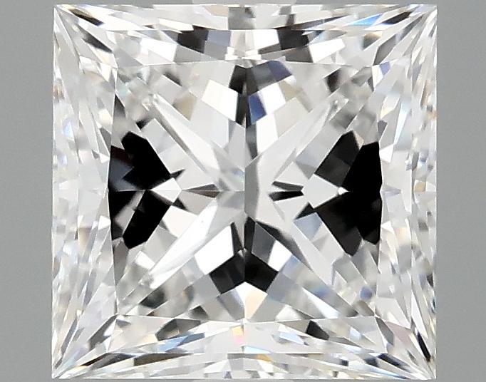 2.97 Carat Princess Shaped Ideal Cut VS1 IGI Certified Lab Grown Diamond