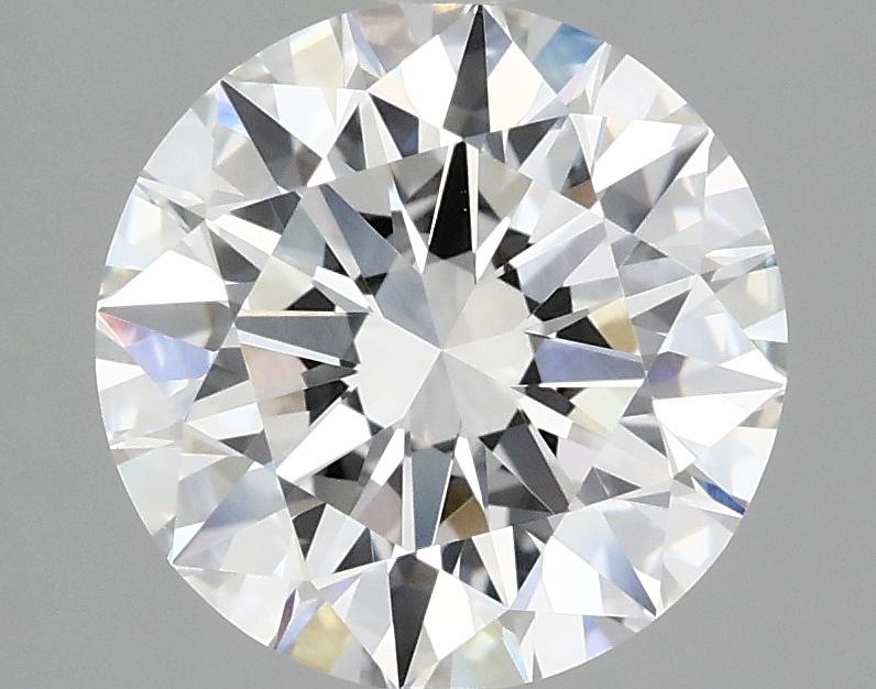 3.05 Carat Round Shaped Excellent Cut VVS2 IGI Certified Lab Grown Diamond