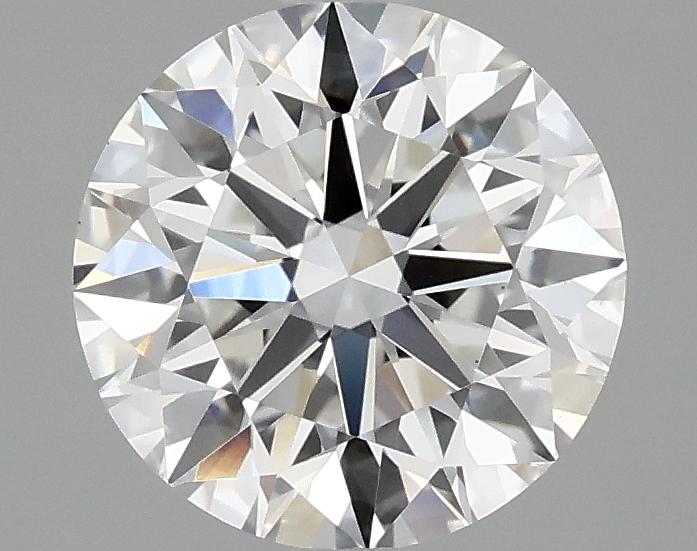 2.08 Carat Round Shaped Excellent Cut VVS2 IGI Certified Lab Grown Diamond