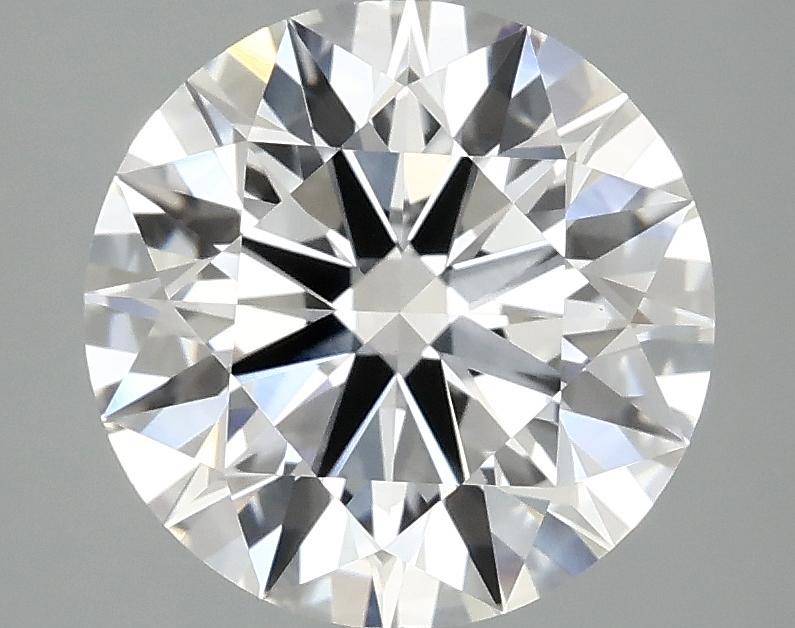 3.08 Carat Round Shaped Ideal Cut VVS2 IGI Certified Lab Grown Diamond