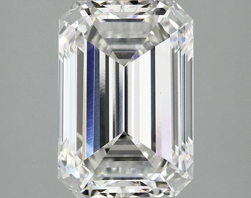 2.98 Carat Emerald Shaped Ideal Cut VS1 IGI Certified Lab Grown Diamond