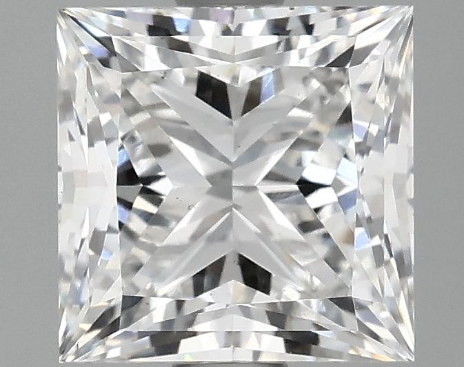 2.03 Carat Princess Shaped Ideal Cut VS2 IGI Certified Lab Grown Diamond