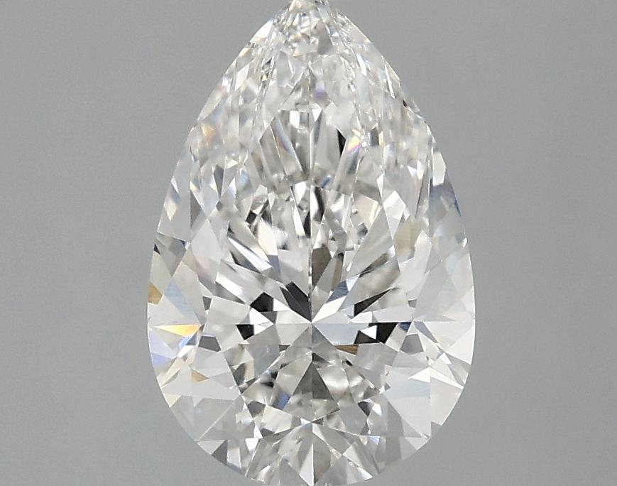 1.92 Carat Pear Shaped Excellent Cut VVS2 IGI Certified Lab Grown Diamond