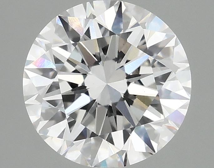 2.0 Carat Round Shaped Excellent Cut VVS2 IGI Certified Lab Grown Diamond