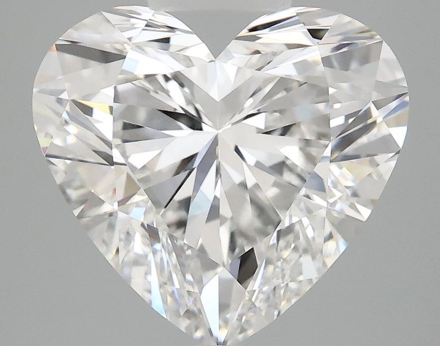 4.03 Carat Heart Shaped Ideal Cut VVS2 IGI Certified Lab Grown Diamond