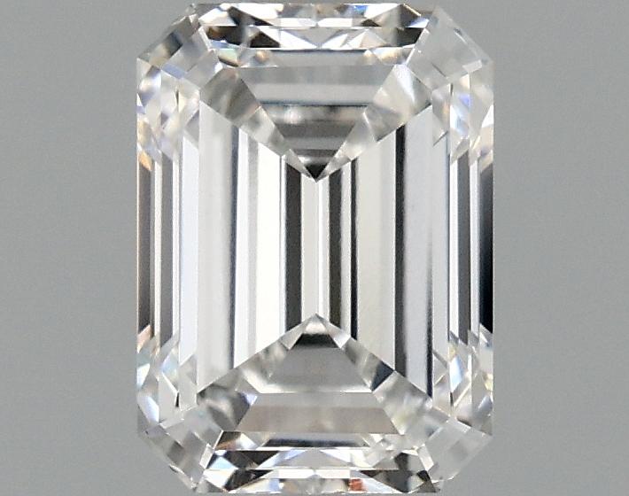 1.07 Carat Emerald Shaped Excellent Cut VVS2 IGI Certified Lab Grown Diamond