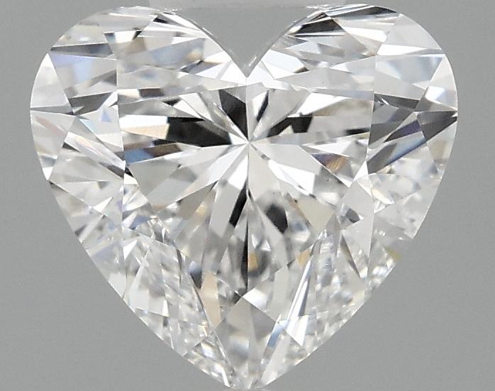 2.1 Carat Heart Shaped Ideal Cut VVS2 IGI Certified Lab Grown Diamond