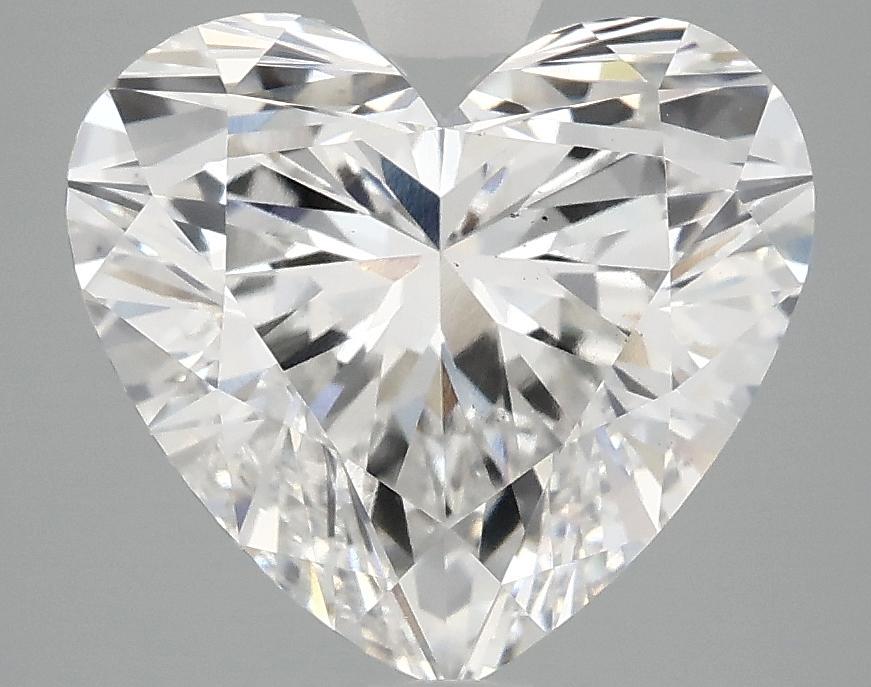 4.09 Carat Heart Shaped Ideal Cut VS2 IGI Certified Lab Grown Diamond