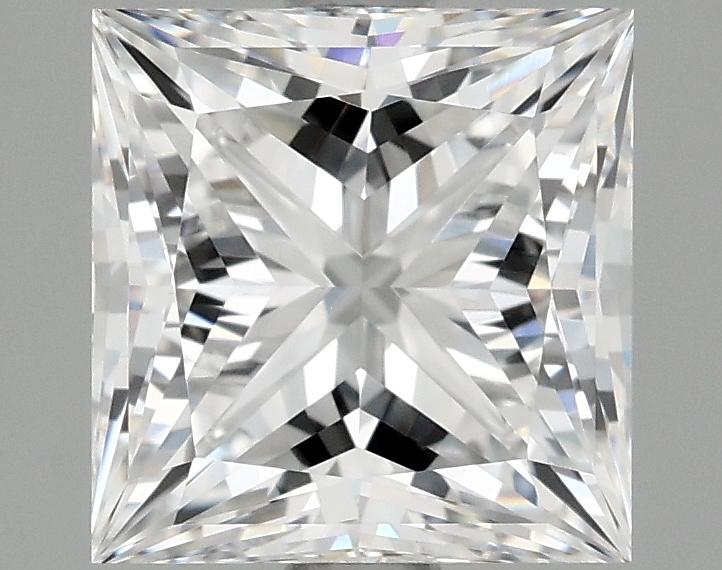 2.08 Carat Princess Shaped Ideal Cut VVS2 IGI Certified Lab Grown Diamond