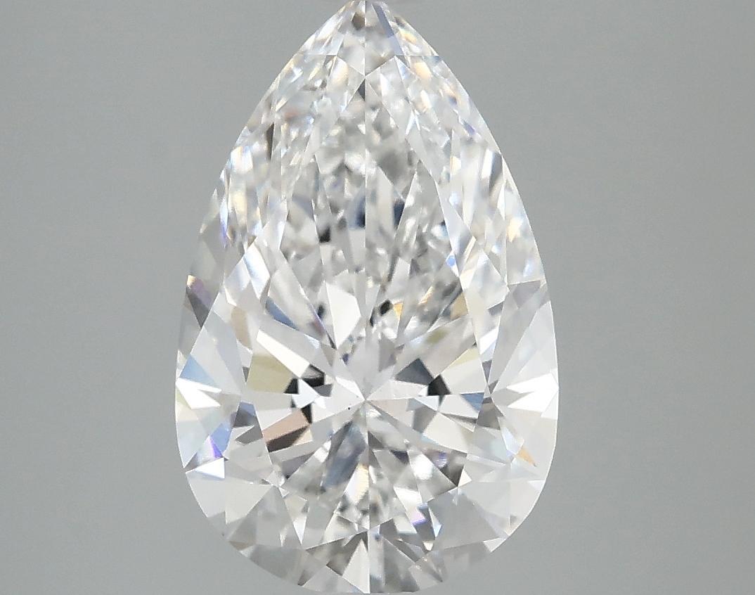 3.05 Carat Pear Shaped Ideal Cut VS1 IGI Certified Lab Grown Diamond