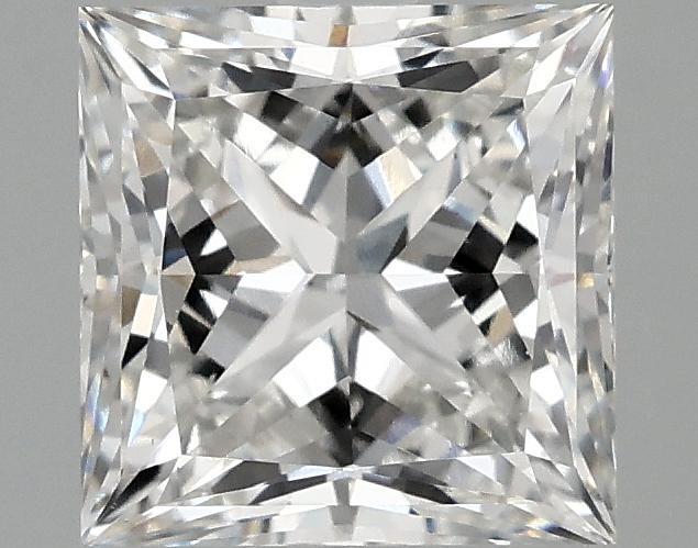 2.04 Carat Princess Shaped Ideal Cut VS1 IGI Certified Lab Grown Diamond