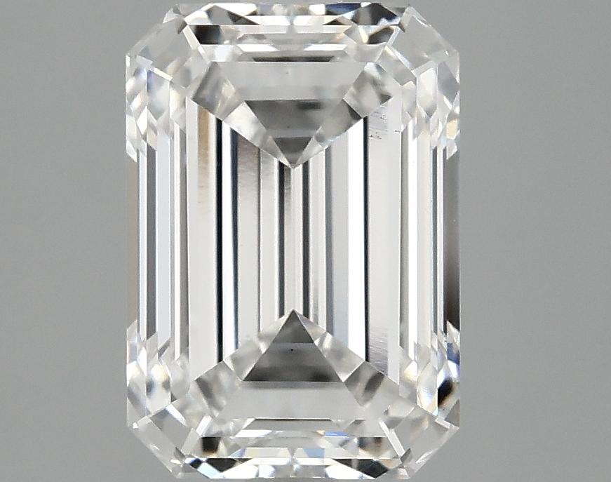 3.09 Carat Emerald Shaped Ideal Cut VS1 IGI Certified Lab Grown Diamond
