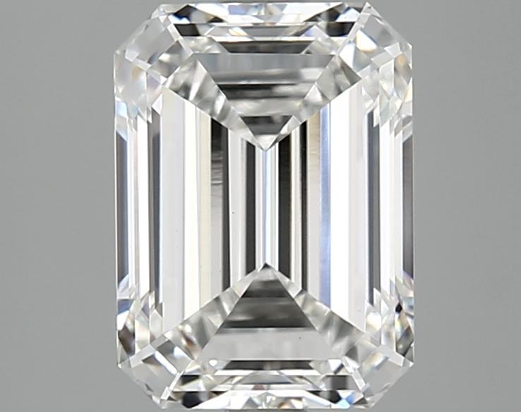 2.9 Carat Emerald Shaped Excellent Cut VVS2 IGI Certified Lab Grown Diamond