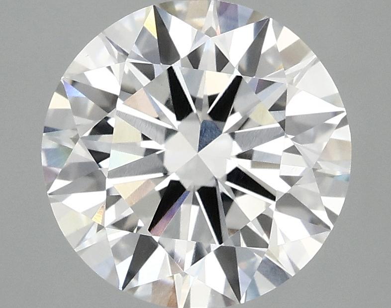 3.08 Carat Round Shaped Ideal Cut VVS2 IGI Certified Lab Grown Diamond
