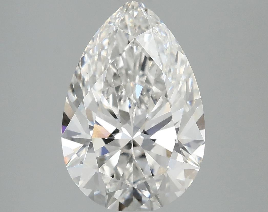 3.07 Carat Pear Shaped Excellent Cut VS1 IGI Certified Lab Grown Diamond