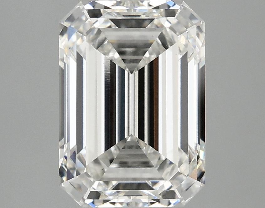3.09 Carat Emerald Shaped Ideal Cut VS1 IGI Certified Lab Grown Diamond