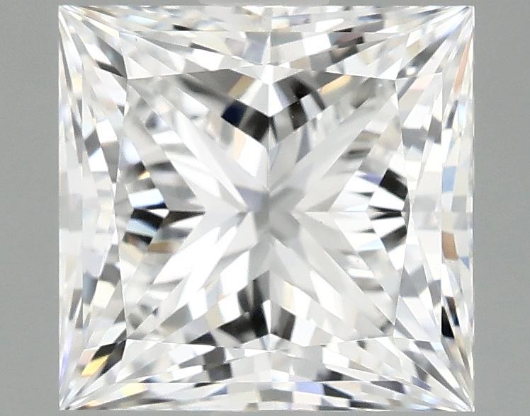 2.08 Carat Princess Shaped Ideal Cut VVS2 IGI Certified Lab Grown Diamond