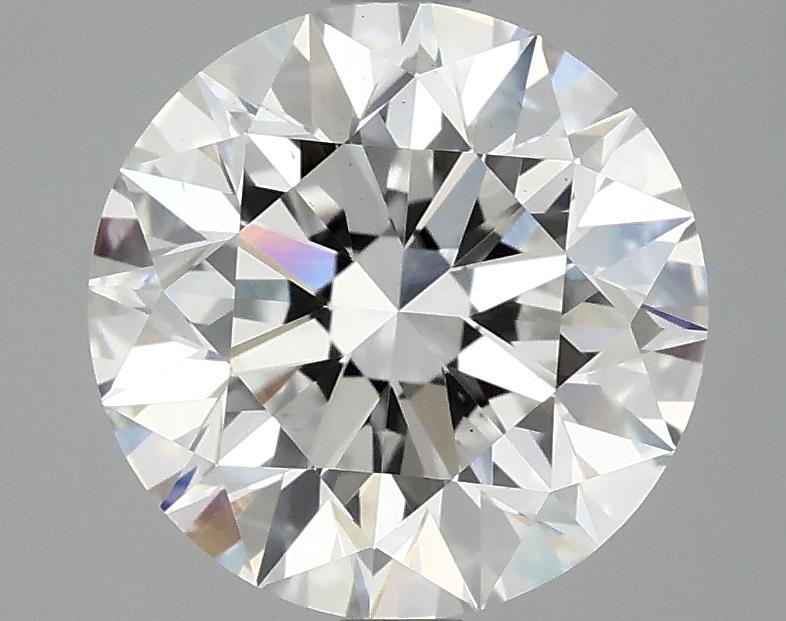 3.08 Carat Round Shaped Excellent Cut VS1 IGI Certified Lab Grown Diamond