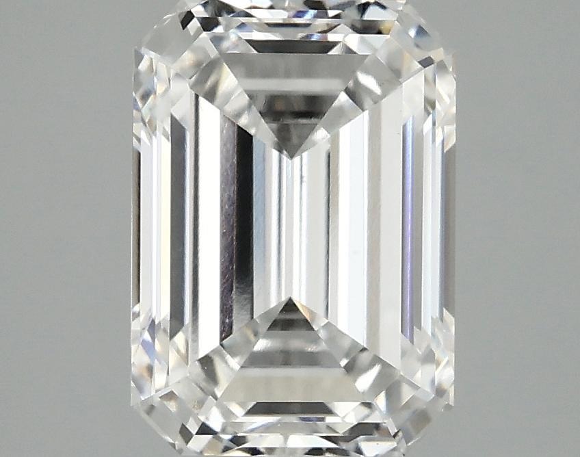 3.08 Carat Emerald Shaped Ideal Cut VS1 IGI Certified Lab Grown Diamond