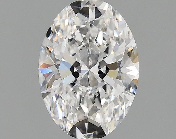1.08 Carat Oval Shaped Ideal Cut VVS2 IGI Certified Lab Grown Diamond