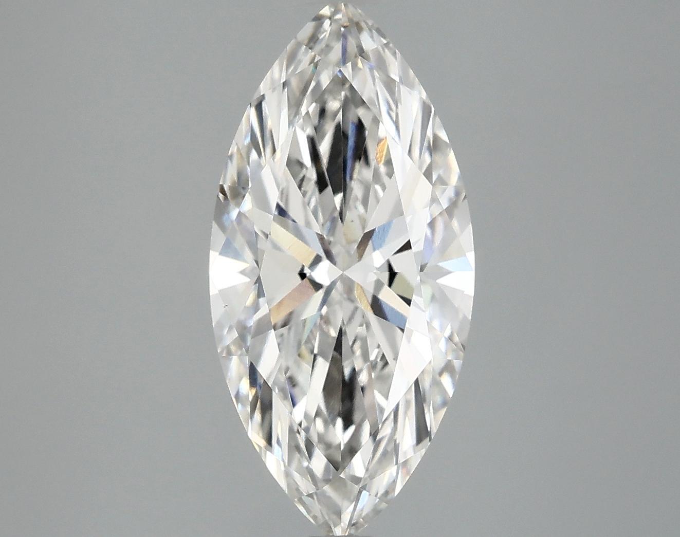 3.06 Carat Marquise Shaped Excellent Cut VS1 IGI Certified Lab Grown Diamond