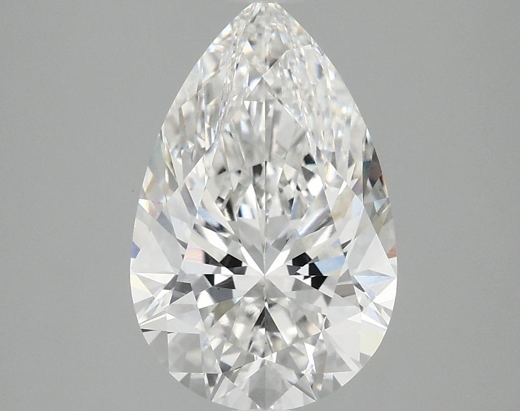 3.09 Carat Pear Shaped Ideal Cut VS1 IGI Certified Lab Grown Diamond
