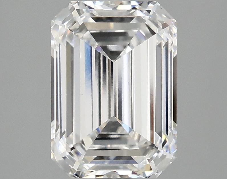 2.56 Carat Emerald Shaped Ideal Cut VS1 IGI Certified Lab Grown Diamond