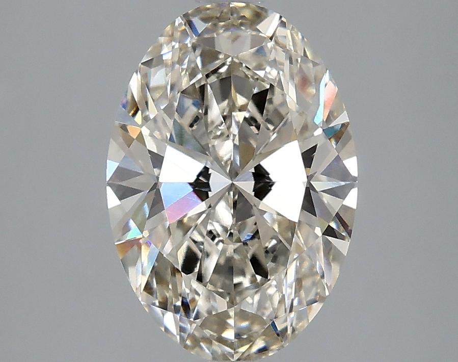 2.18 Carat Oval Shaped Ideal Cut VVS2 IGI Certified Lab Grown Diamond