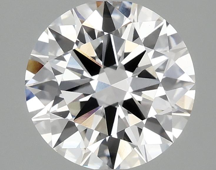 2.09 Carat Round Shaped Ideal Cut VVS2 IGI Certified Lab Grown Diamond