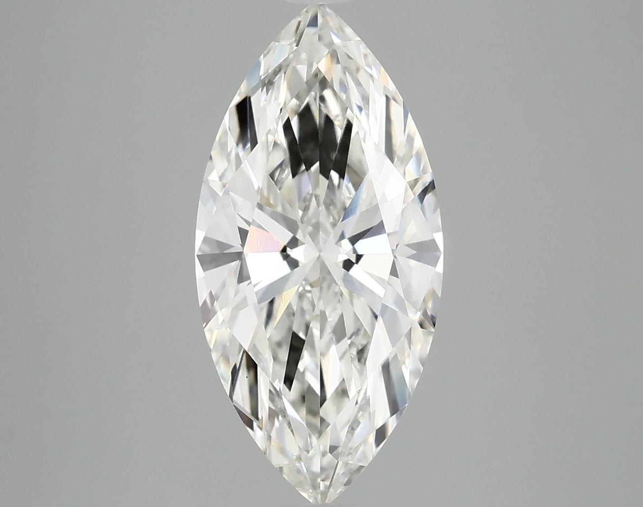 3.02 Carat Marquise Shaped Excellent Cut VS1 IGI Certified Lab Grown Diamond