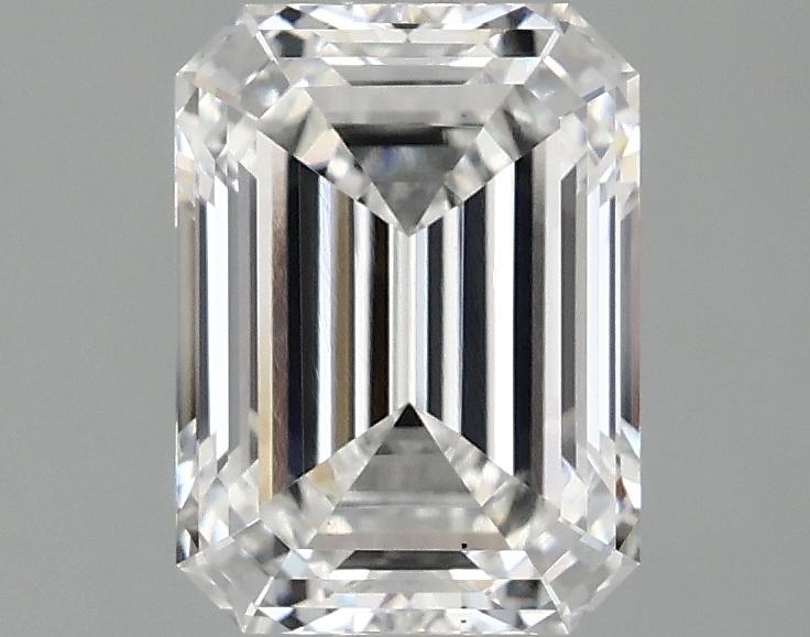 2.1 Carat Emerald Shaped Excellent Cut VS2 IGI Certified Lab Grown Diamond