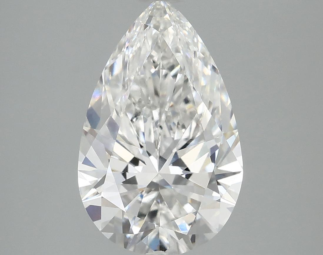 3.0 Carat Pear Shaped Ideal Cut VS2 IGI Certified Lab Grown Diamond