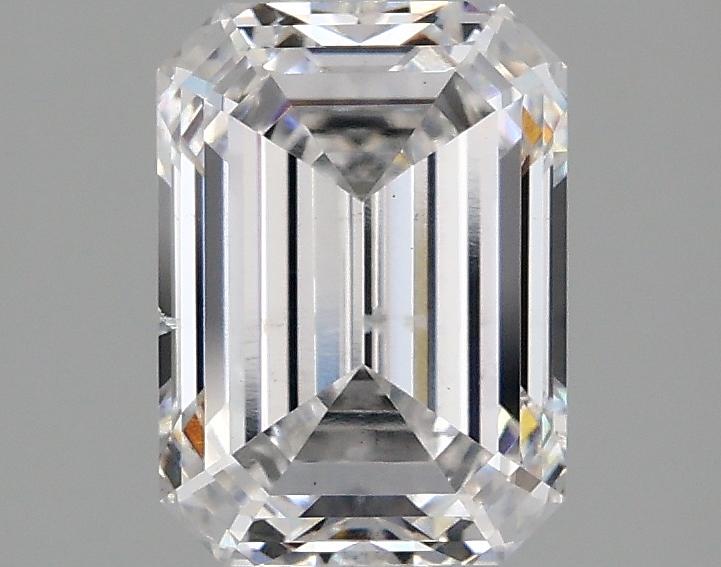 2.07 Carat Emerald Shaped Excellent Cut SI1 IGI Certified Lab Grown Diamond