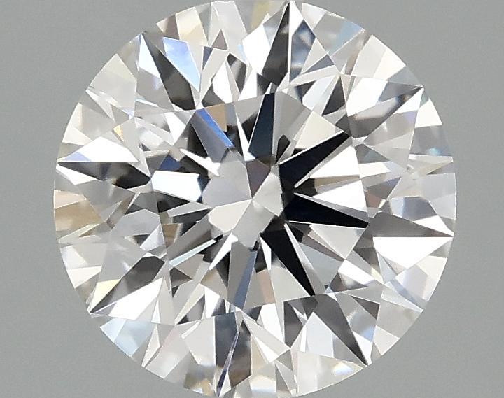 2.07 Carat Round Shaped Excellent Cut VVS2 IGI Certified Lab Grown Diamond