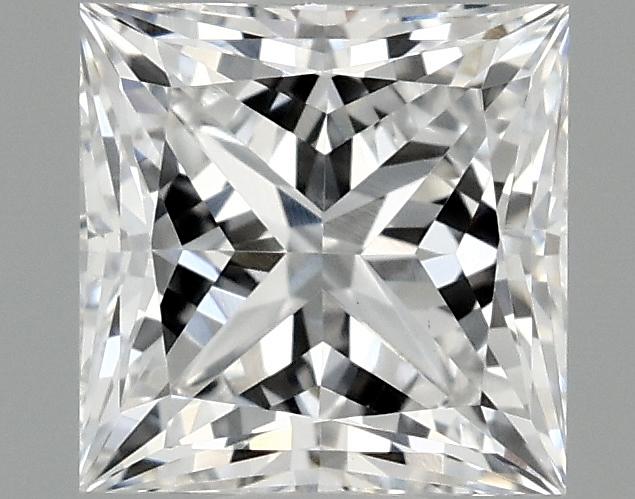 0.98 Carat Princess Shaped Ideal Cut VVS2 IGI Certified Lab Grown Diamond