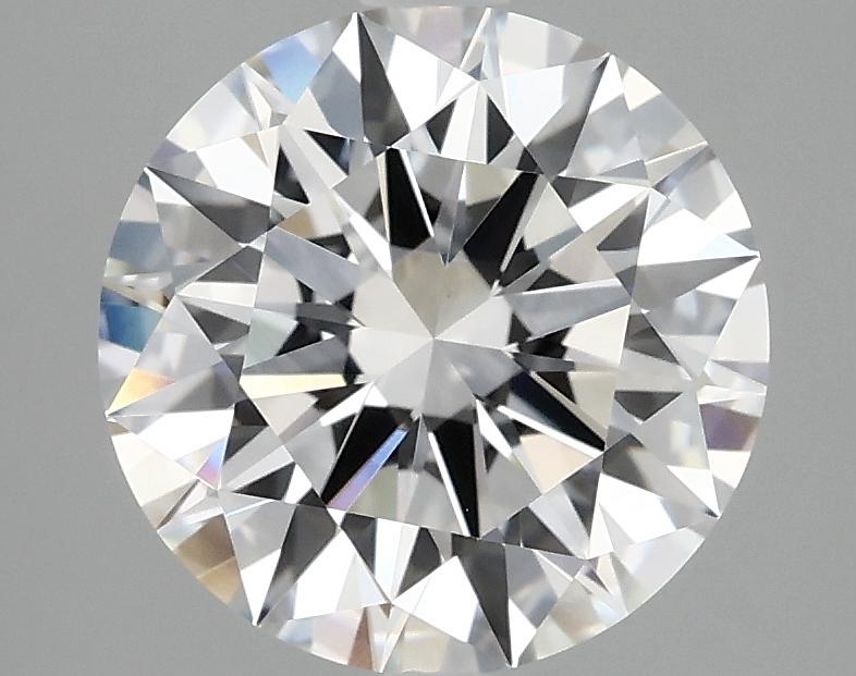 2.86 Carat Round Shaped Ideal Cut VVS2 IGI Certified Lab Grown Diamond