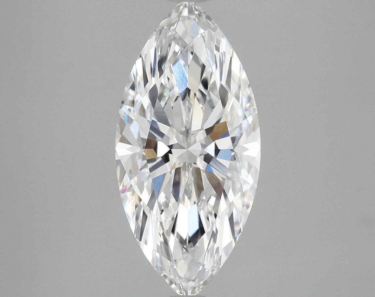 3.09 Carat Marquise Shaped Excellent Cut VS1 IGI Certified Lab Grown Diamond