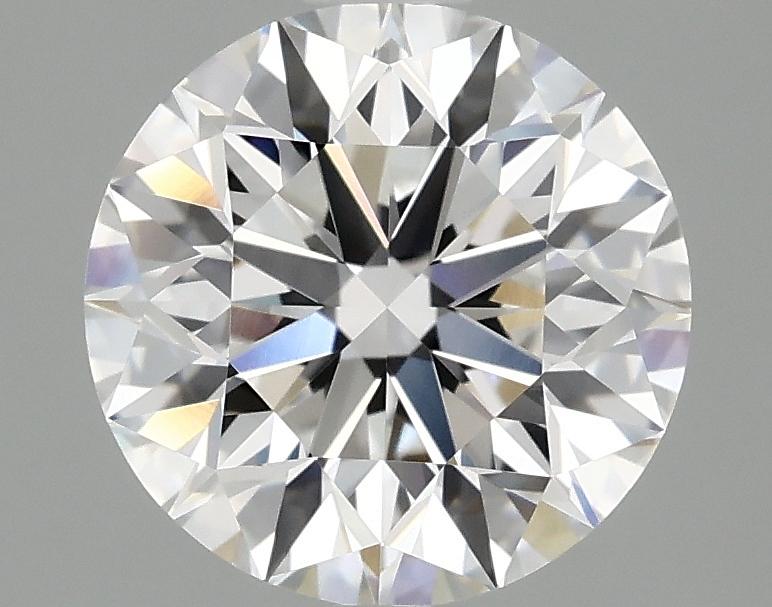 2.07 Carat Round Shaped Excellent Cut VVS2 IGI Certified Lab Grown Diamond