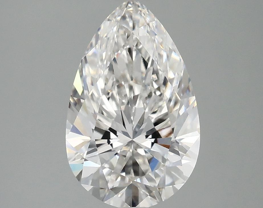 2.1 Carat Pear Shaped Ideal Cut VVS2 IGI Certified Lab Grown Diamond