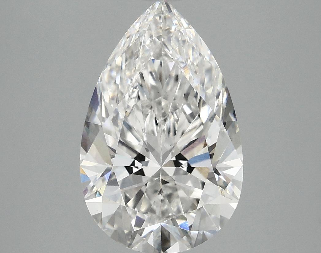 3.09 Carat Pear Shaped Ideal Cut VS1 IGI Certified Lab Grown Diamond