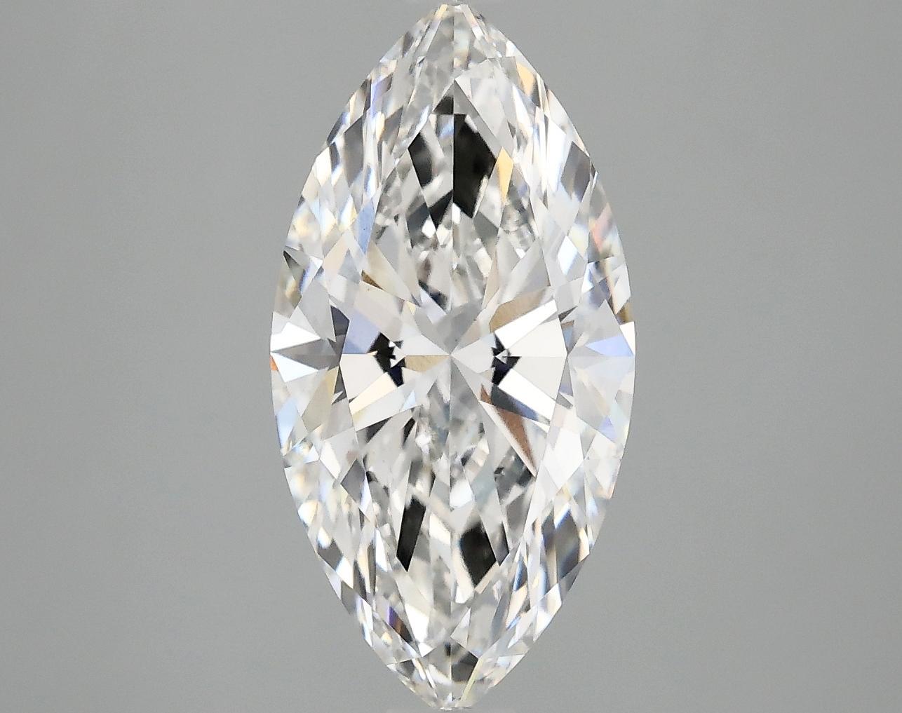 2.98 Carat Marquise Shaped Ideal Cut VS1 IGI Certified Lab Grown Diamond