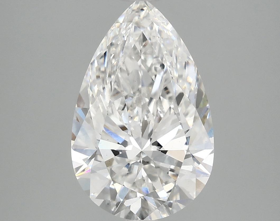3.06 Carat Pear Shaped Ideal Cut VS1 IGI Certified Lab Grown Diamond