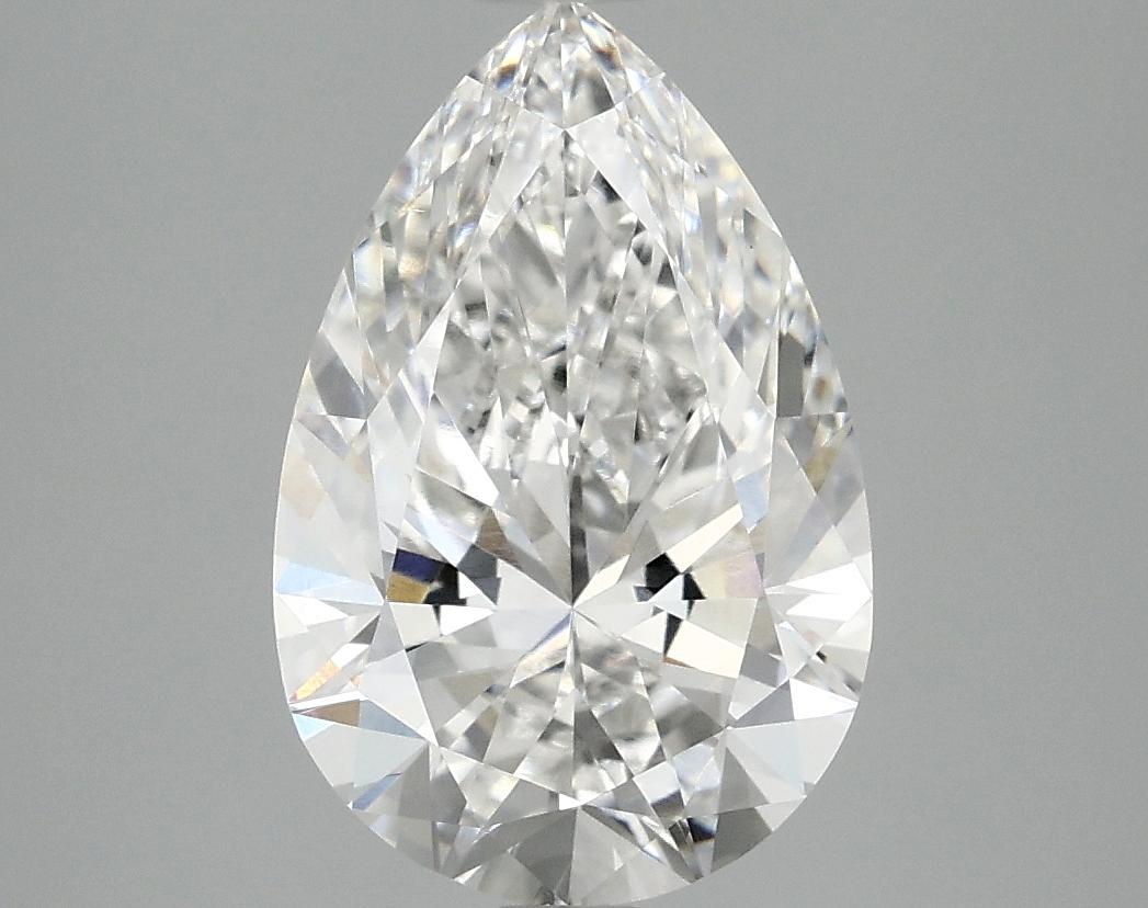 3.01 Carat Pear Shaped Excellent Cut VVS2 IGI Certified Lab Grown Diamond