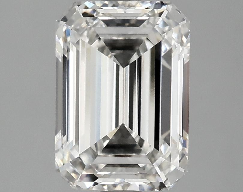 2.59 Carat Emerald Shaped Ideal Cut VVS2 IGI Certified Lab Grown Diamond