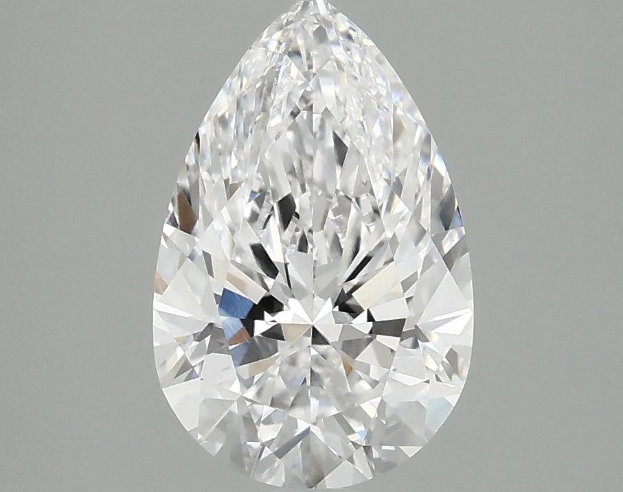 2.02 Carat Pear Shaped Ideal Cut VVS2 IGI Certified Lab Grown Diamond