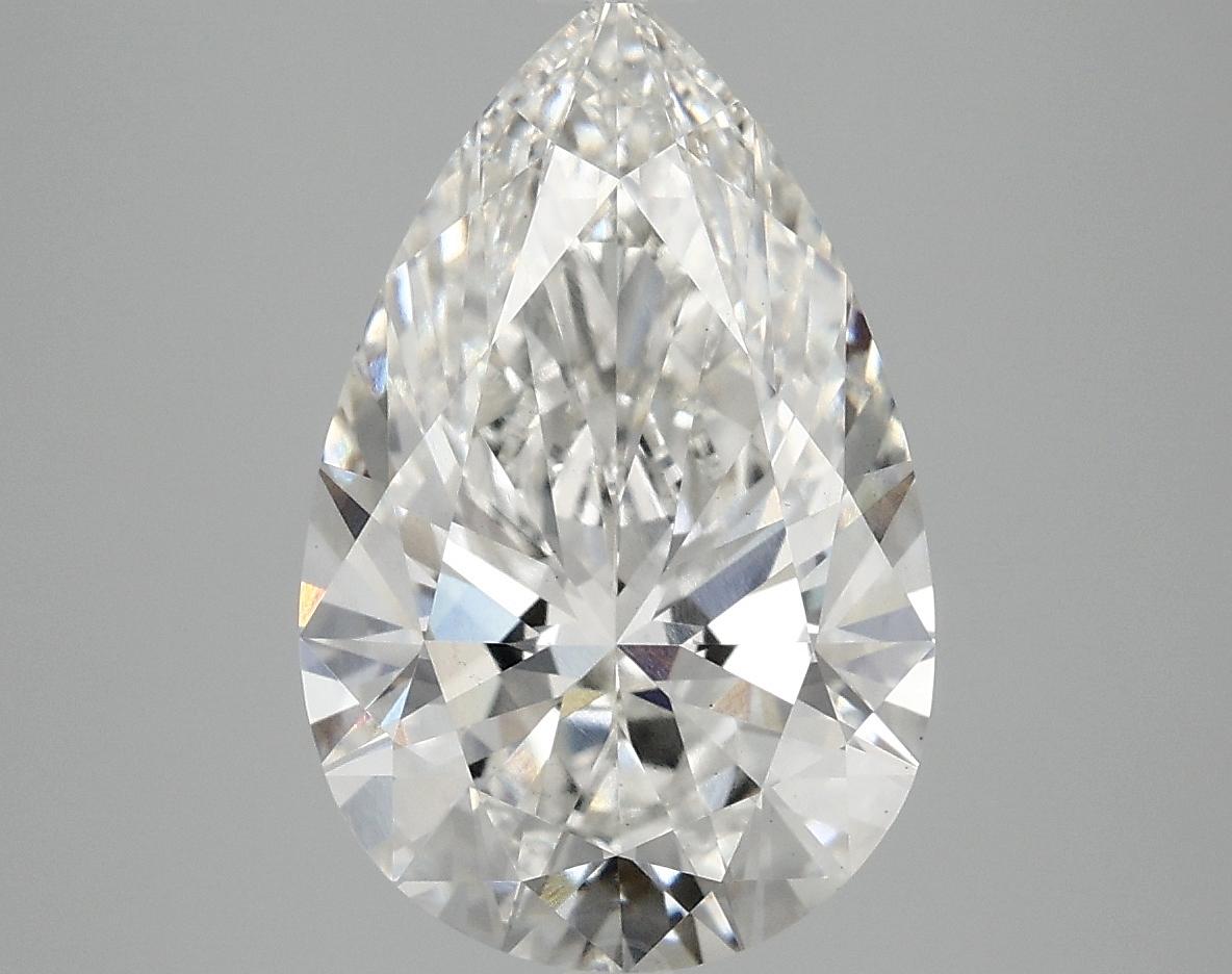 4.09 Carat Pear Shaped Ideal Cut VS1 IGI Certified Lab Grown Diamond