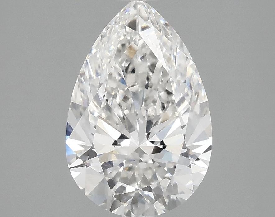 1.98 Carat Pear Shaped Excellent Cut VVS2 IGI Certified Lab Grown Diamond