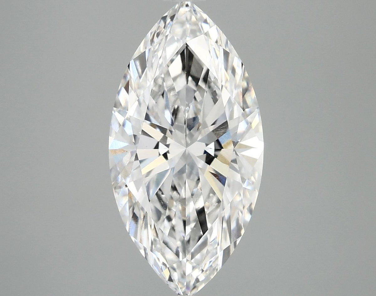 2.97 Carat Marquise Shaped Ideal Cut VS1 IGI Certified Lab Grown Diamond
